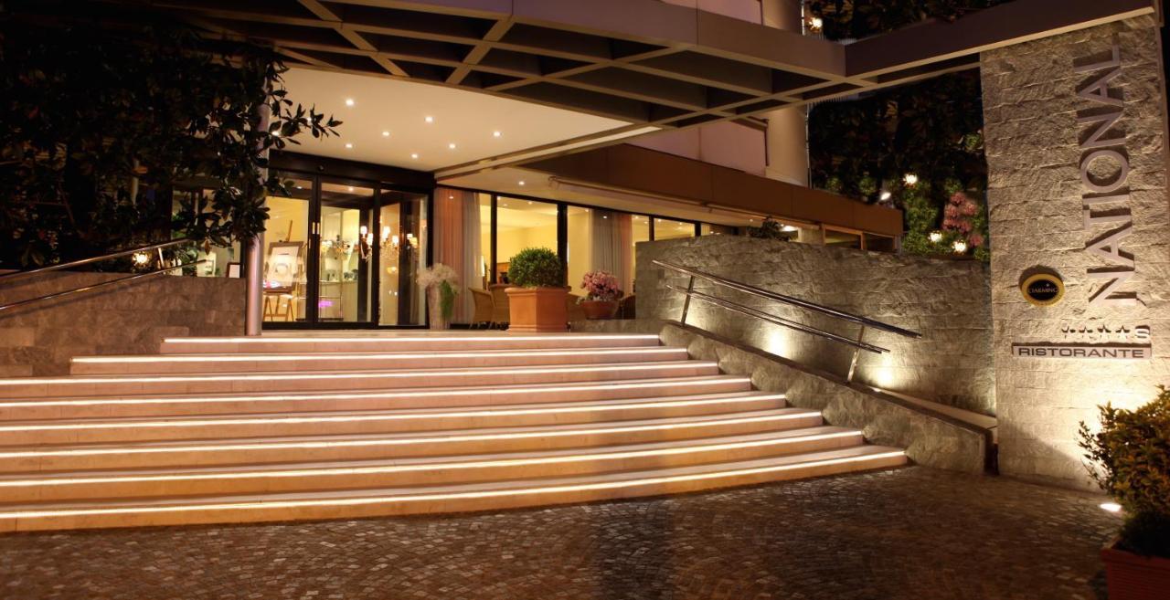 National Hotel Rimini Bagian luar foto