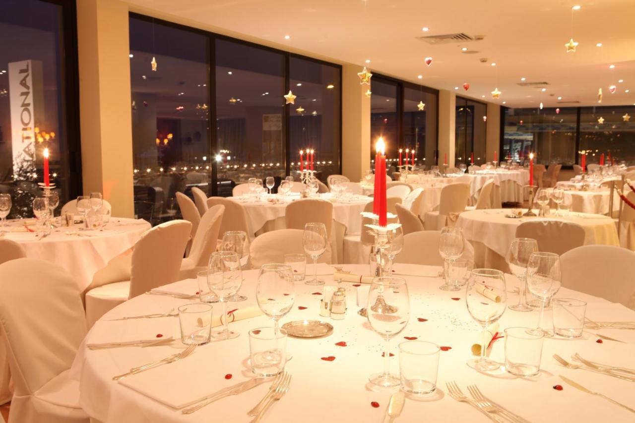 National Hotel Rimini Bagian luar foto