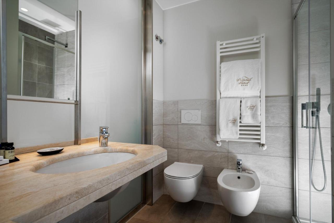 National Hotel Rimini Bagian luar foto